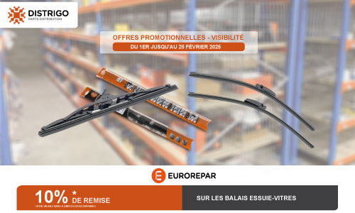 OFFRES PROMOTIONNELLES : BALAIS ESSUIE-VITRES EUROREPAR