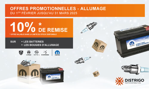 OFFRES PROMOTIONNELLES : ALLUMAGE ORIGINE