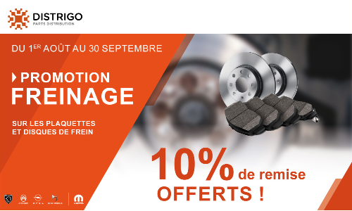 OFFRES PROMOTIONNELLES : FREINAGE
