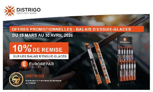 OFFRES PROMOTIONNELLES : BALAIS ESSUIE-VITRES
